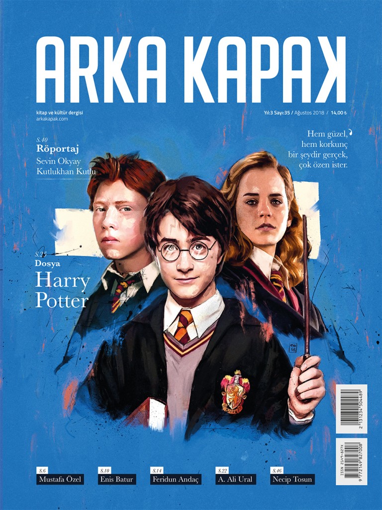 Arka Kapak 35. sayı - Harry Potter